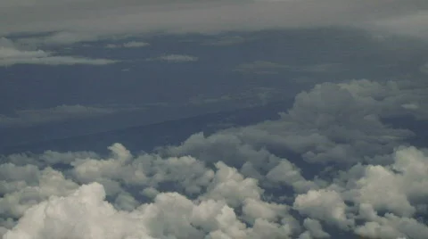 Clouds Aerial - 05 Stock Footage 622185
