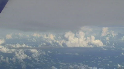 Clouds Aerial - 06 Stock Footage 622186
