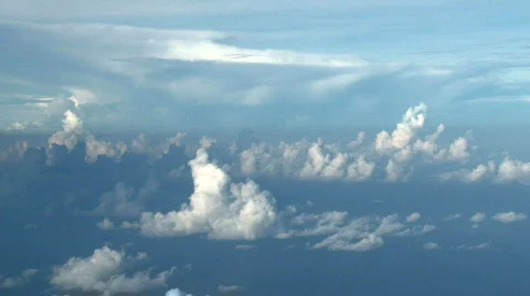 Clouds Aerial - 08 Stock Footage 725381
