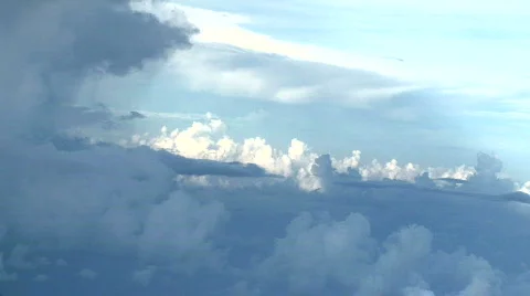 Clouds Aerial - 09 Stock Footage 725384