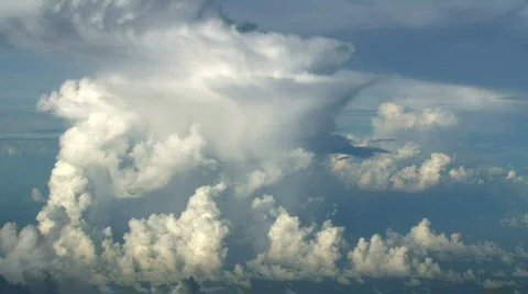 Clouds Aerial - 10 Stock Footage 725415