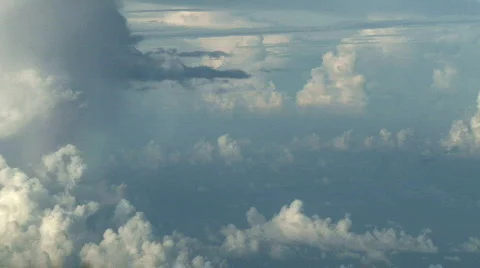 Clouds Aerial - 11 Stock Footage 725413