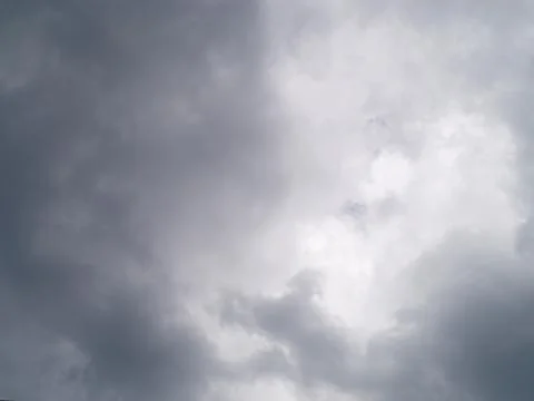 Clouds in the afternoon sky Stock Photos