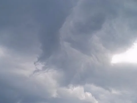Clouds in the afternoon sky Stock Photos