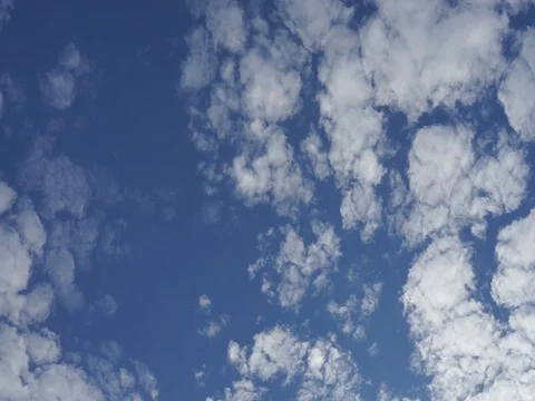 Clouds against blue sky Stock Footage 103892547