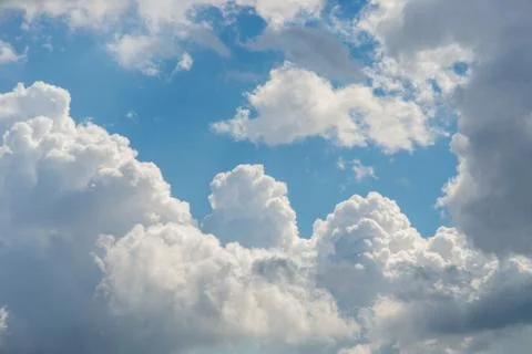 Clouds against a blue sky Stock Photos