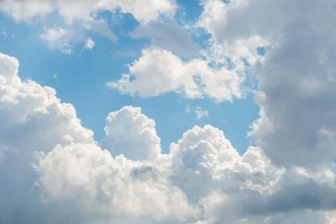 Clouds against a blue sky Stock Photos