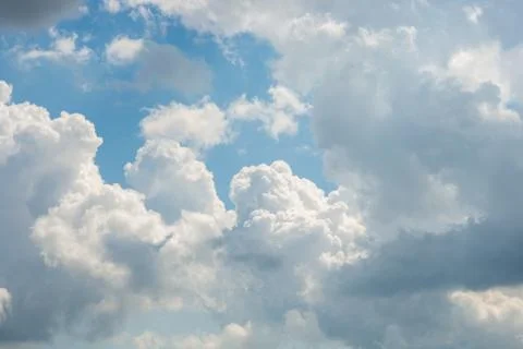 Clouds against a blue sky Stock Photos