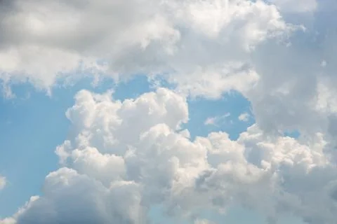 Clouds against a blue sky Stock Photos