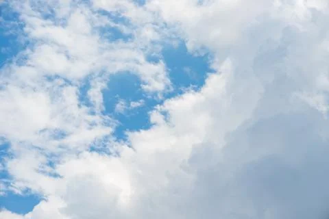 Clouds against a blue sky Stock Photos