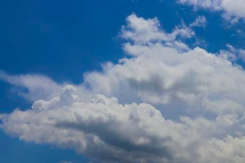 Clouds against the sky Stock Photos