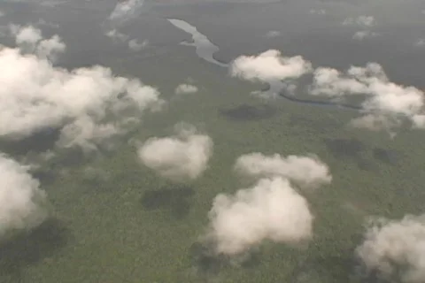 Clouds from the air Stock Footage 286334