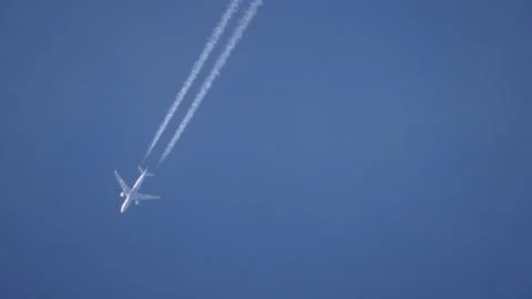 Clouds Air Plane Foto stock