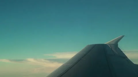 CLOUDS by AIRPLANE Stock Footage 41630060