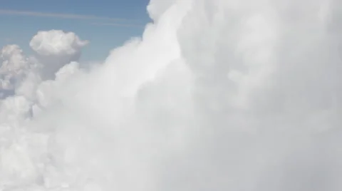 Clouds from an airplane Video stock 61411650
