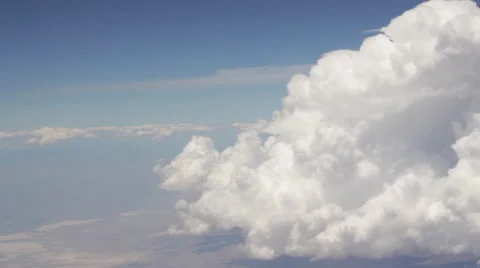 Clouds from an airplane 動画素材 61412207