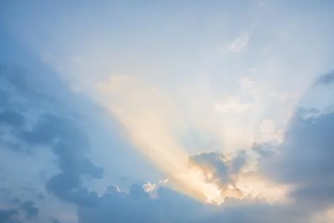 Clouds and beautiful sky Stock Photos