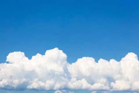 Clouds and blue sky background Stock Photos