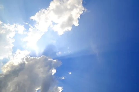 Clouds And Blue Sky For Background Foto stock