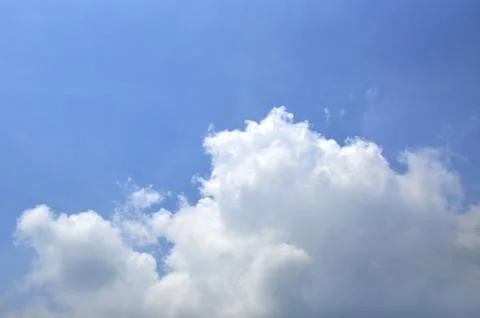 Clouds And Blue Sky For Background Stock Photos