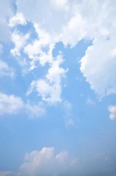 Clouds And Blue Sky For Background Foto stock