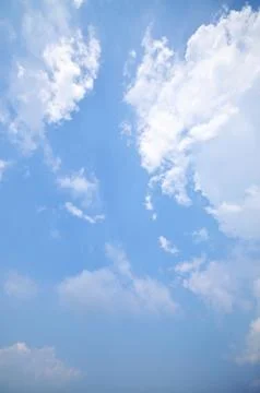 Clouds And Blue Sky For Background Stock Photos