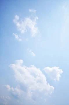 Clouds And Blue Sky For Background Foto stock