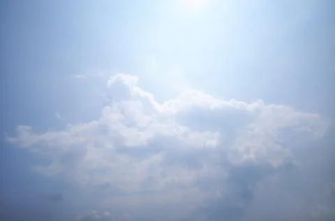 Clouds And Blue Sky For Background Stock Photos