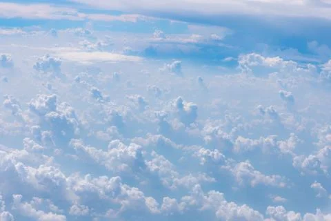Clouds and blue sky background Stock Photos