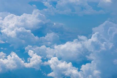 Clouds and blue sky background Stock Photos