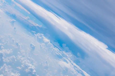 Clouds and blue sky background Stock Photos