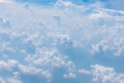 Clouds and blue sky background Stock-Fotos