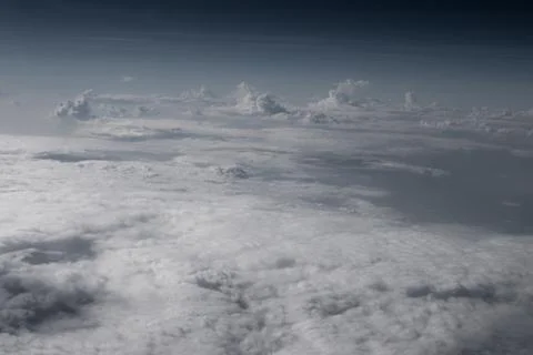 Clouds and blue sky background Stock Photos