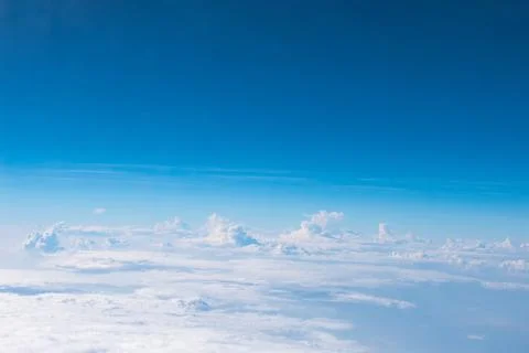 Clouds and blue sky background Stock Photos