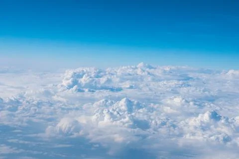 Clouds and blue sky background Stock Photos