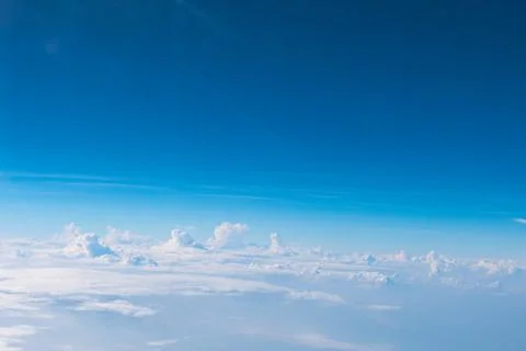 Clouds and blue sky background Stock Photos