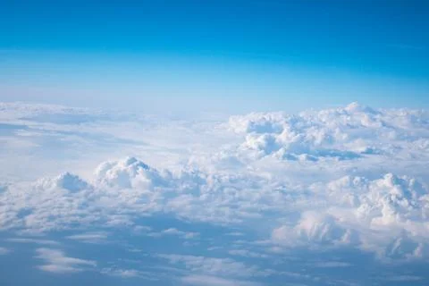 Clouds and blue sky background Stock Photos