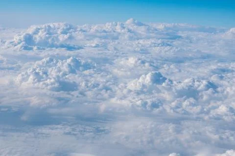 Clouds and blue sky background Stock Photos