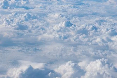 Clouds and blue sky background Stock Photos