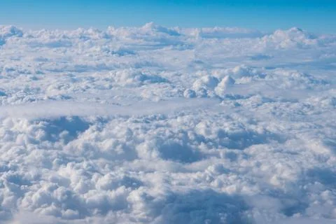 Clouds and blue sky background Stock Photos