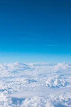 Clouds and blue sky background Stock Photos