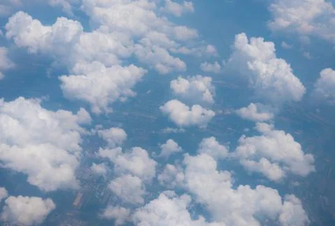 Clouds and blue sky background Stock Photos