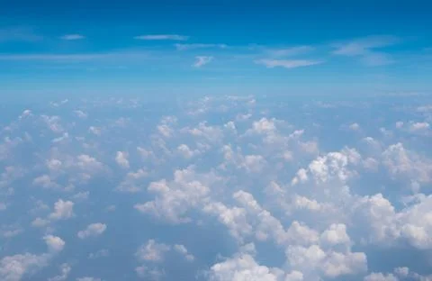 Clouds and blue sky background Stock Photos