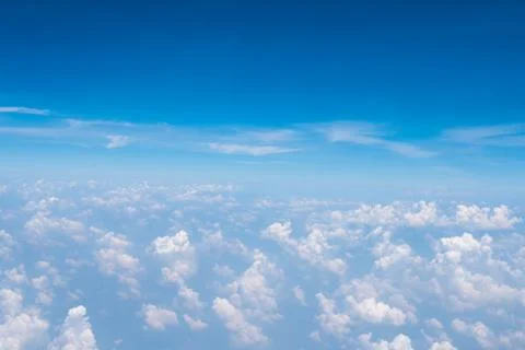 Clouds and blue sky background Stock Photos