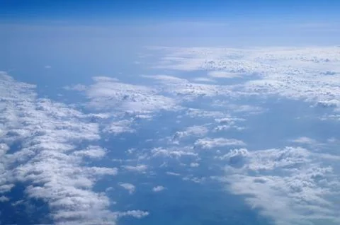Clouds and blue sky Stock Photos
