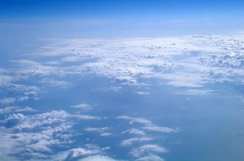 Clouds and blue sky Stock Photos
