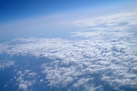 Clouds and blue sky Stock Photos