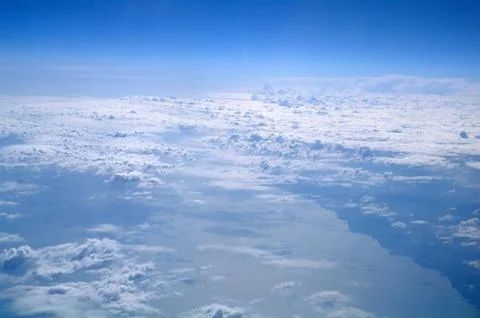 Clouds and blue sky Stock Photos