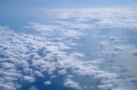 Clouds and blue sky Stock Photos