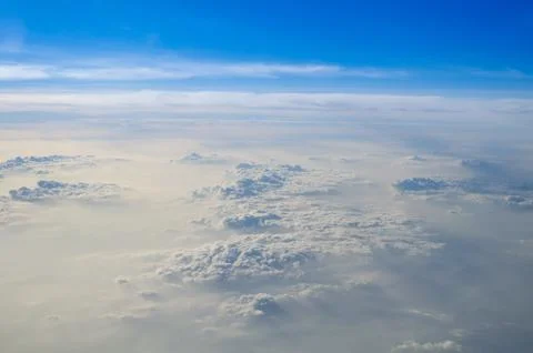 Clouds and blue sky Stock Photos